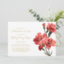 Search for carnation invitations Simple