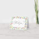 Search for summer meadow thank you cards Bridal shower