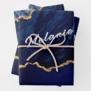 Search for agate wrapping paper Gold