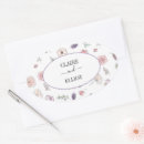 Search for flat wedding stickers Calligraphy