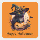 Search for cats wearing hats stickers Black cat