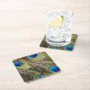 Search for peacock feather coasters Blue