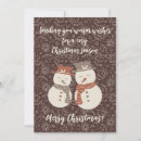 Search for snowmen christmas cards Couple