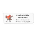 Search for songbirds return address labels Backyard birds