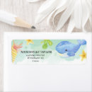 Search for under the sea return address labels Gender neutral