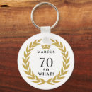 Search for 70 birthday key rings Elegant