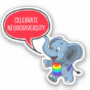 Search for autistic children stickers Neurodiversity