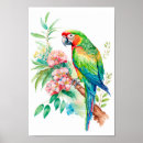 Search for parrots art Vintage