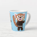 Search for cute red panda mugs Cartoon