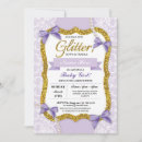 Search for mauve baby shower invitations Girls