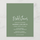 Search for clean bridal shower invitations Simple