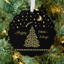 Search for shiny christmas tree decorations Gold