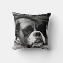Search for boxer dog cushions White