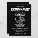 Search for wrestling invitations Party