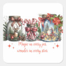Search for christmas deer stickers Santa