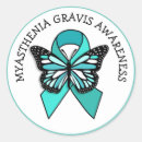 Search for awareness butterfly stickers Teal