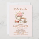 Search for tea party baby boy shower invitations Elegant