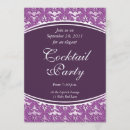 Search for damask cocktail party invitations Cocktails