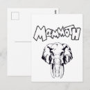 Search for prehistoric animals postcards Elephant