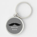Search for cool moustache key rings Black