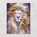 Search for lions mane postcards Male lion