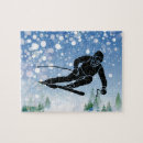 Search for skiing puzzles Winter sport