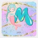 Search for the letter m stickers Watercolor