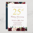 Search for 25th anniversary invitations Gold