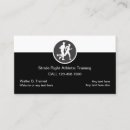 Search for athlete business cards Trainer