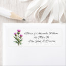 Search for thistle return address labels Scotland