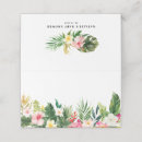Search for beach place cards Tropical