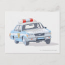 Search for police car postcards Transportation