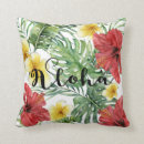Search for tropical flower cushions Elegant