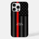 Search for thin red line iphone cases Volunteer firefighter