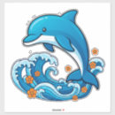 Search for jumping fish stickers Dolphin