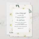 Search for lily baby shower invitations Elegant