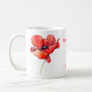 Search for red flower mugs August birth flower