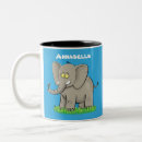 Search for elephant cartoon mugs Illustration