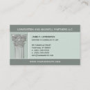 Search for legal counsel business cards Barrister