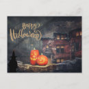 Search for happy haunting postcards Witch