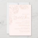 Search for script typography bridal shower invitations Chic