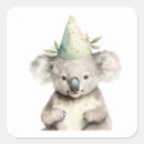 Search for happy koala stickers Party