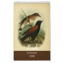 Search for vintage bird calendars Nature