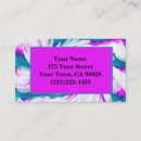 Search for turquoise business cards Pink