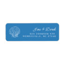 Search for seashell wedding return address labels Tropical