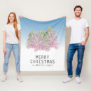 Search for green christmas tree blankets Snow