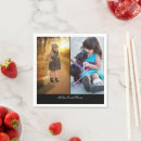 Search for photo collage napkins Happy birthday