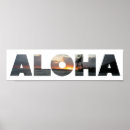 Search for aloha print posters Sunset