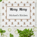 Search for gingerbread man tea towels Modern