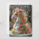 Search for rainbow unicorn birthday cards For her